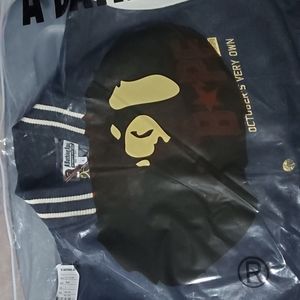 OVO x BAPE VARSITY JACKET